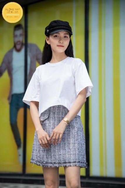 ÁO THUN CROPTOP CHẤT LIỆU COTTON