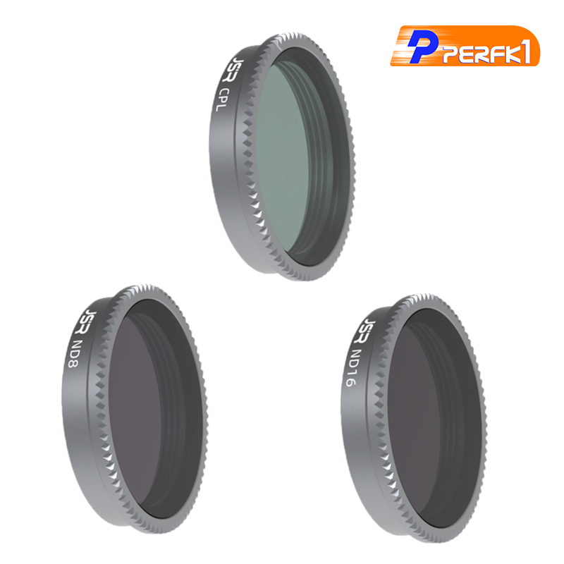 Hot-3-pack Lens Filters CPL+ND8+ND16 for Insta360 GO 2 Accessories Durable