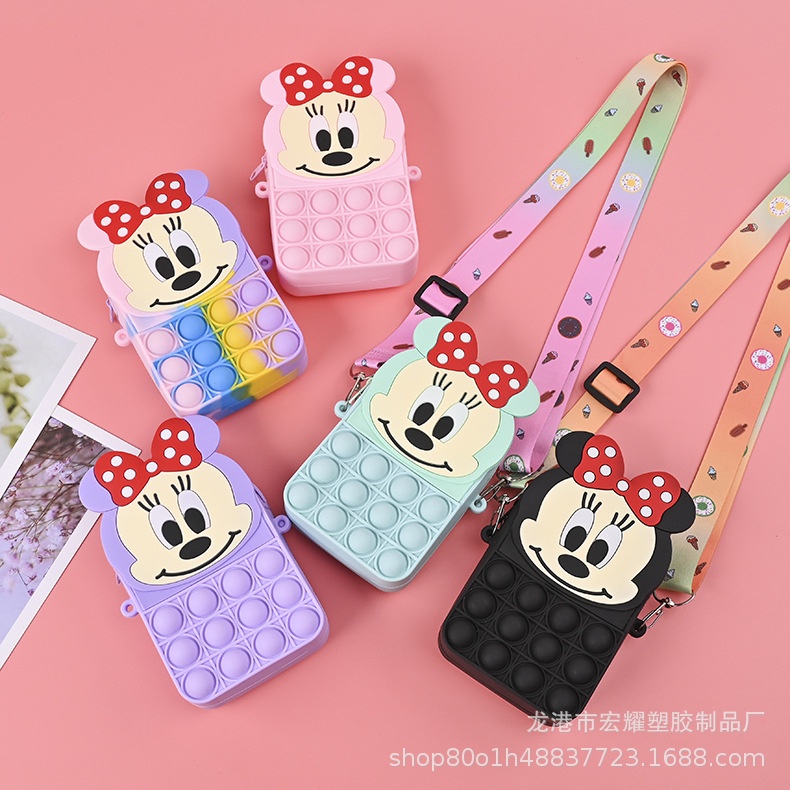 Túi Đựng Tiền Bằng Silicone Thiết Kế Độc Đáo Dành Cho Trẻ Nhỏ