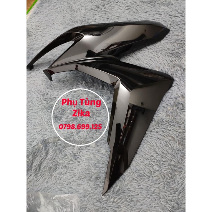 Cánh gà/bửng vario click đen bóng cho xe 125&150 đời từ 2018 đến 2021