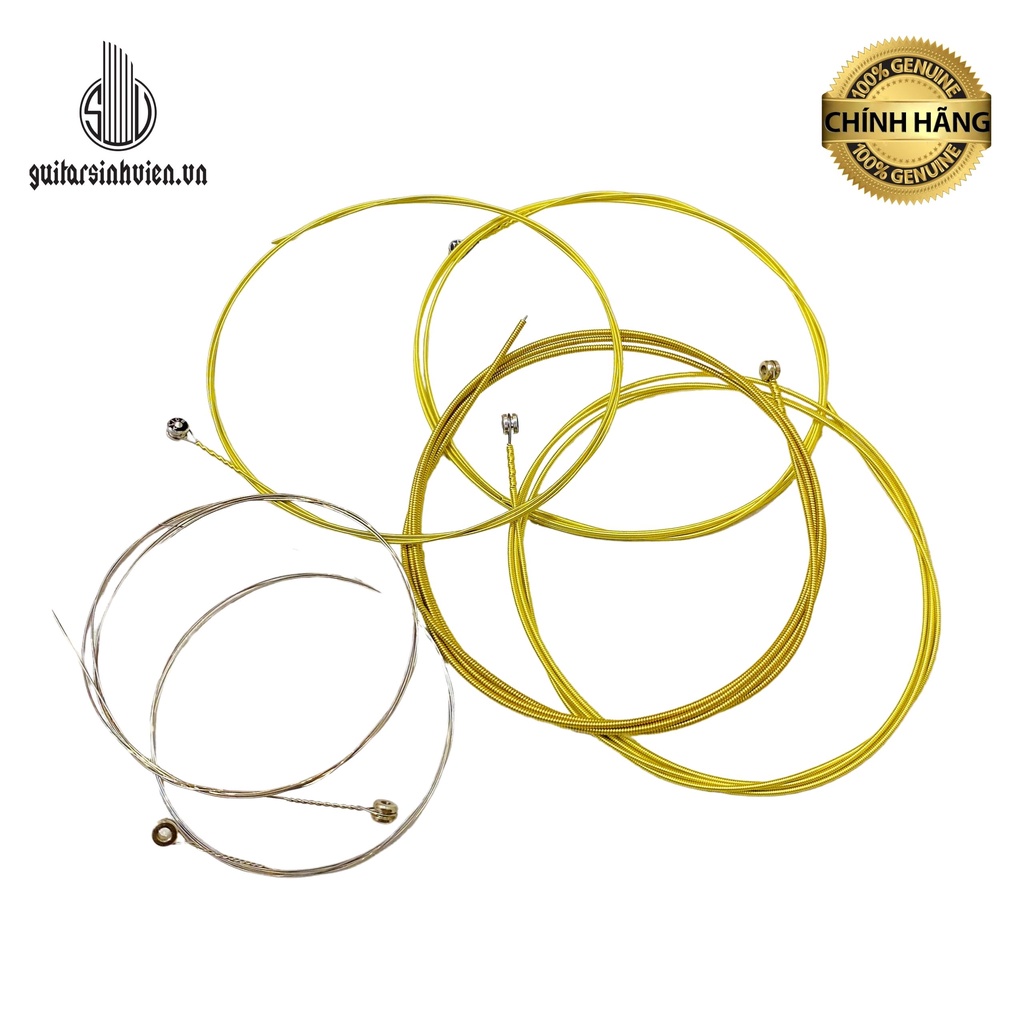 Dây Đàn Guitar Acoustic Lẻ 1-6, Dây Sắt Lẻ Từ dây 1-6 Chính Hãng Alice A406