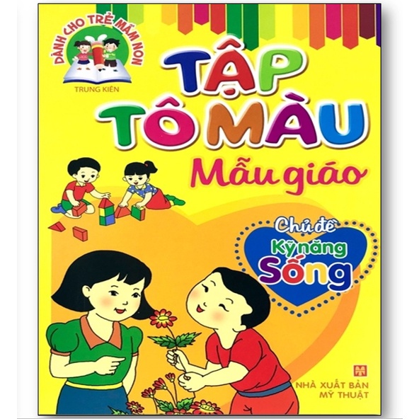 Sách - Combo Tập Tô Màu Mẫu Giáo ( Túi 8 Cuốn)