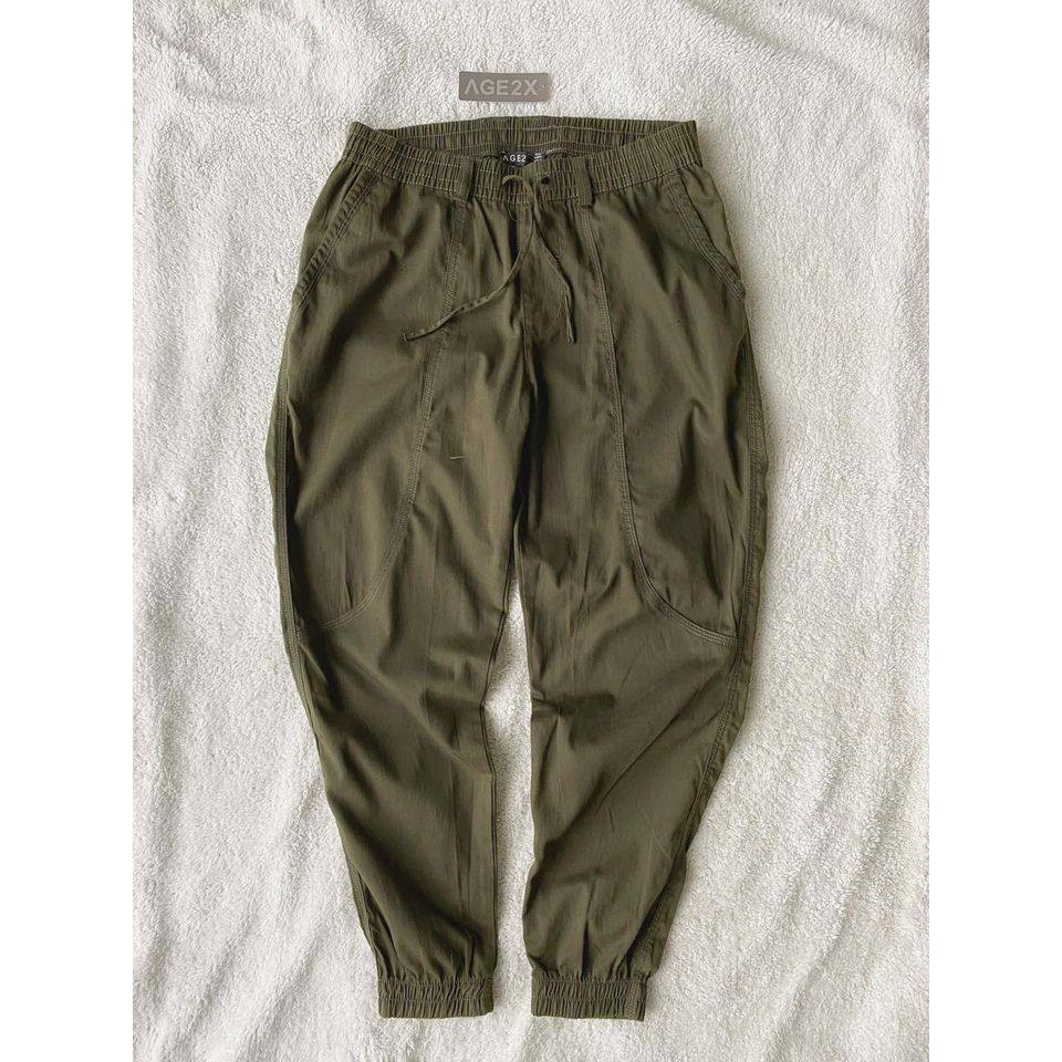 QUẦN JOGGER KAKI NAM (CARGO PANT) #AGE2X phong cách năng động trẻ trung tự tin cho các chàng trai