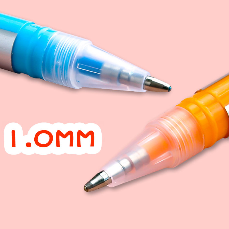 Bộ bút đánh dấu ZUIXUA 6120 12/ 18/ 24/ 36/ 48 màu sắc lấp lánh có độ bóng cao tiện lợi