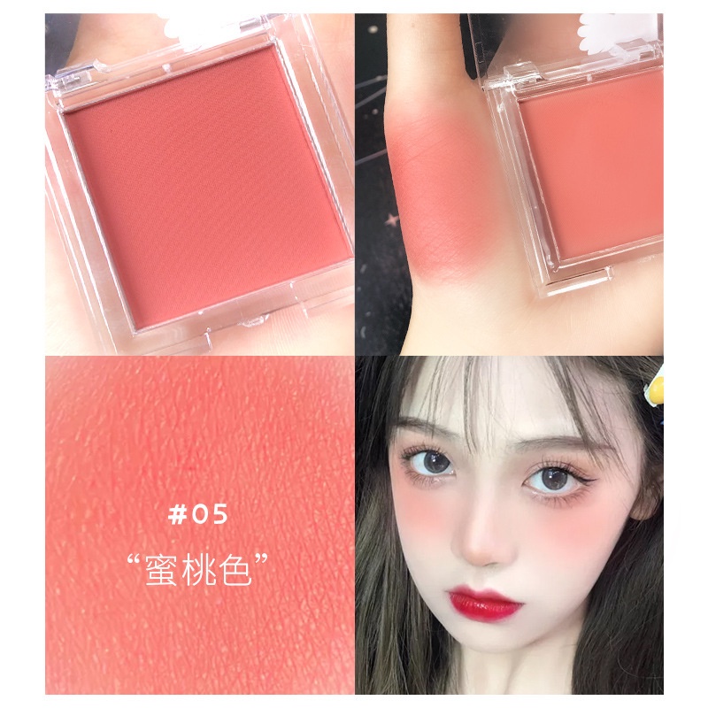 Màu Sắc (Hàng Mới Về) Phấn Má Hồng Đơn Sắc Trang Điểm Xinh Xắn | BigBuy360 - bigbuy360.vn