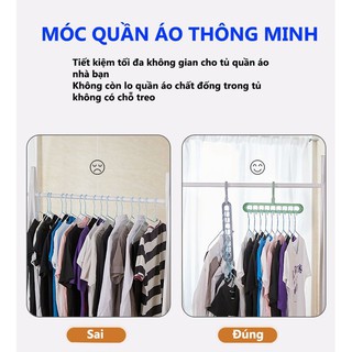 Móc Treo Quần Áo Đa Năng