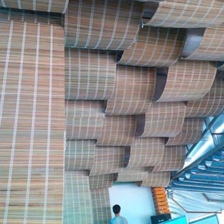 Mành tre trúc làm trần tre, trang trí trần quán cafe, trang trí nhà tre nhà cổ. Mành tre trúc trang trí tường