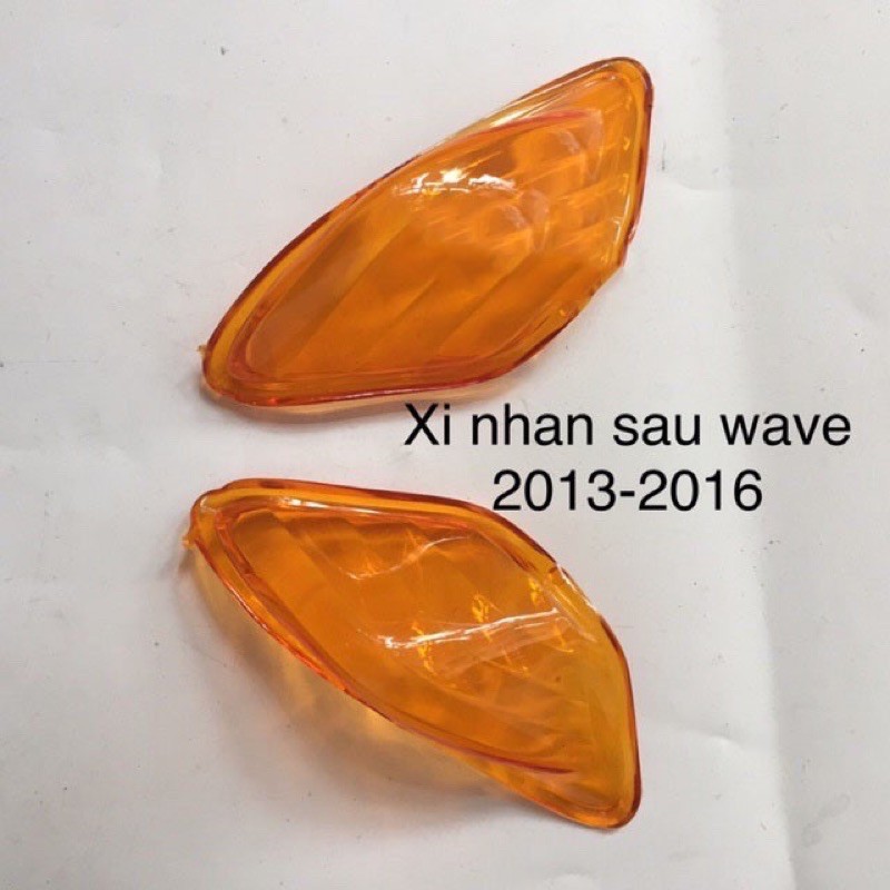 Nắp chụp xi nhan cam full 4 món bộ trước sau cho wave(2012-2016)