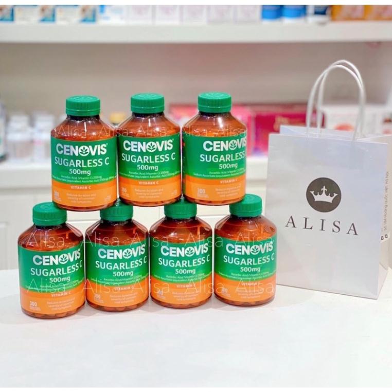 Viên uống vitamin c không đường Cenovis 500mg 300viên của Úc - ALISA