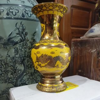 Bình bông sứ 3D cao 30cm