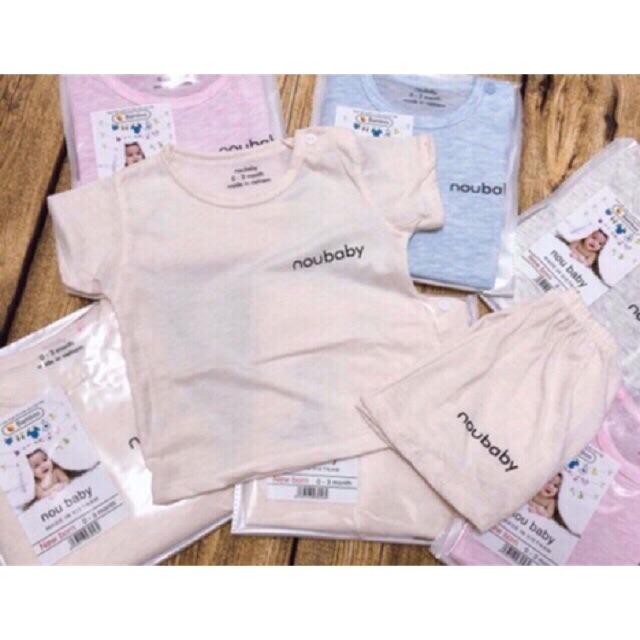 Bộ cộc tay chất xước mỏng thoáng