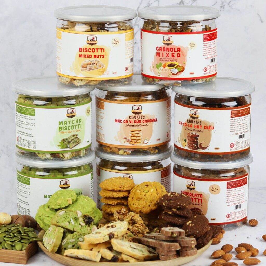 BISCOTTI Nguyên Cám 3 VỊ by StoreFood - Bánh Ngũ Cốc Nướng Ăn Kiêng Không Đường 200G | BigBuy360 - bigbuy360.vn