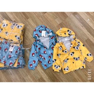 Xả kho Áo gió bé trai quảng châu 2 lớp