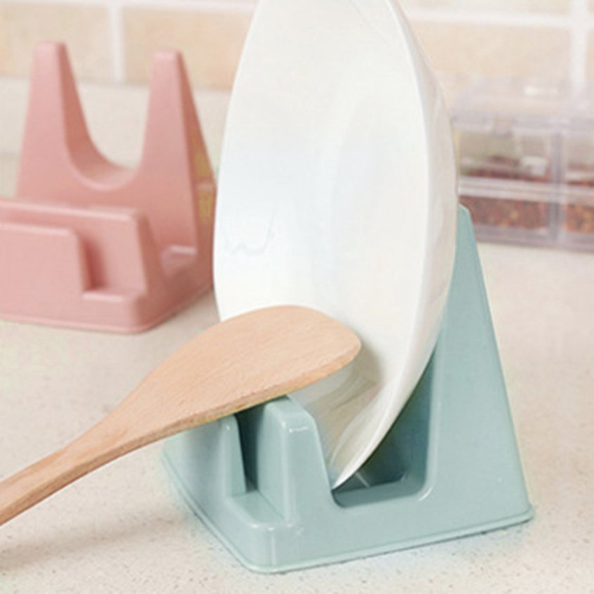 Giá đỡ nhựa nhiều màu để gọn nắp nồi vá tiện dụng cho nhà bếp | BigBuy360 - bigbuy360.vn