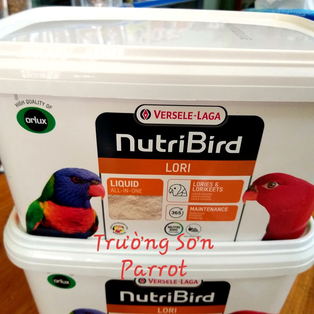 bột chuyên dùng cho vẹt lory của orlux(1 thùng nguyên 3kg)