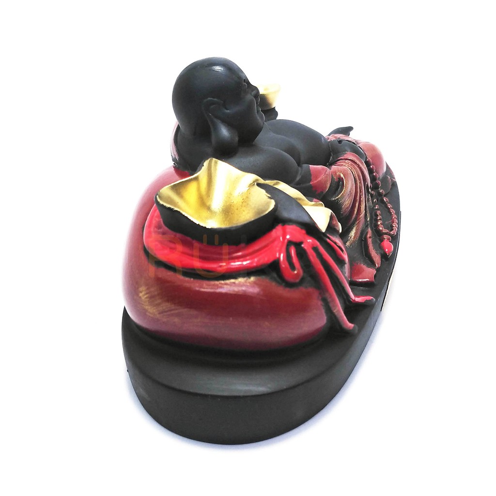 Tượng Phật Di Lạc bằng than hoạt tính đem lại may mắn, bình an