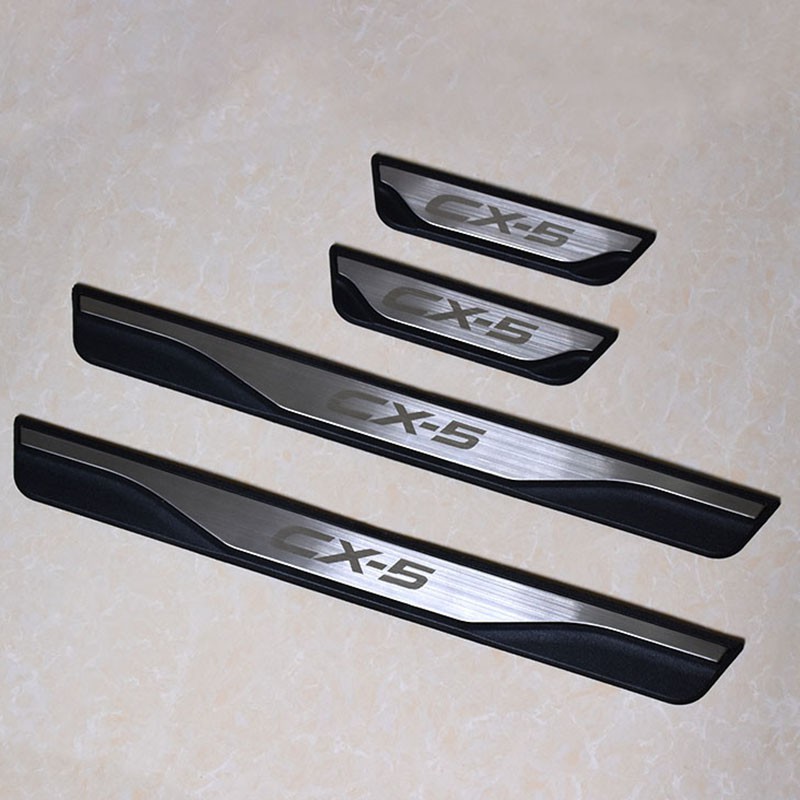 For Mazda Cx-5 Cx5 2013 2014 2015 2016 Door Sill Stainless Steel