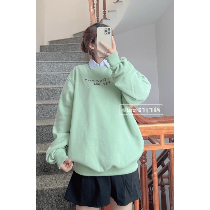 (HCM) Áo ni cổ chui fom cánh dơi tay phồng thời trang hàn quốc siêu xinh xắn , dành cho các bạn trẻ KME STORE