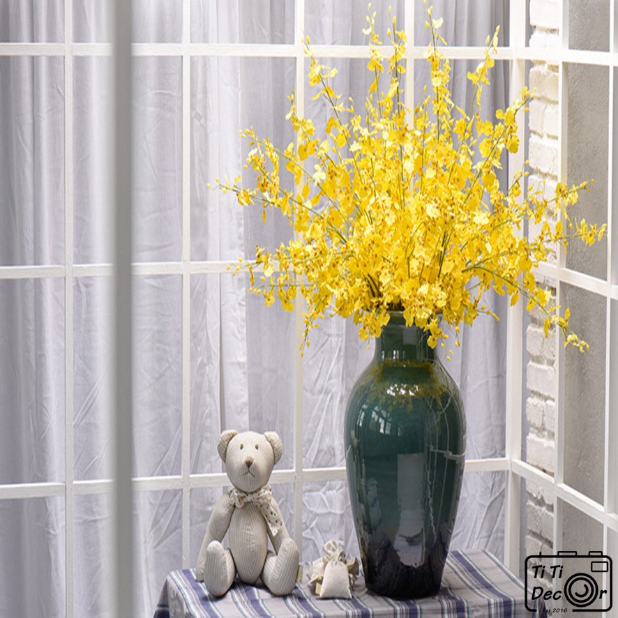 Hoa Lan rừng decor chụp ảnh sản phẩm, trang trí nhà cửa, cửa hàng