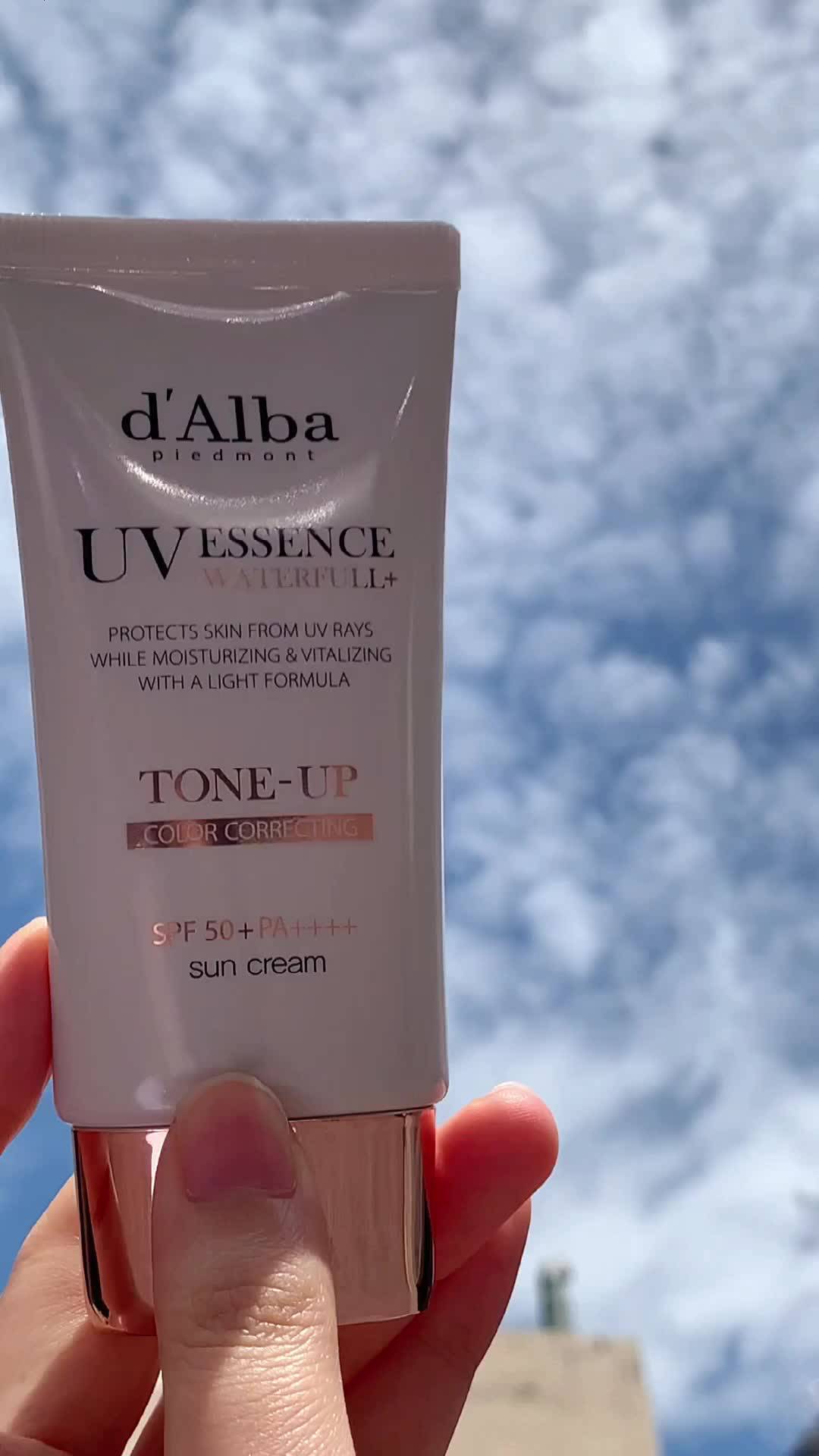 [d'Alba Official] Kem chống nắng nâng tông da Waterfull Tone-up Sun Cream SPF 50+ 50ml | BigBuy360 - bigbuy360.vn