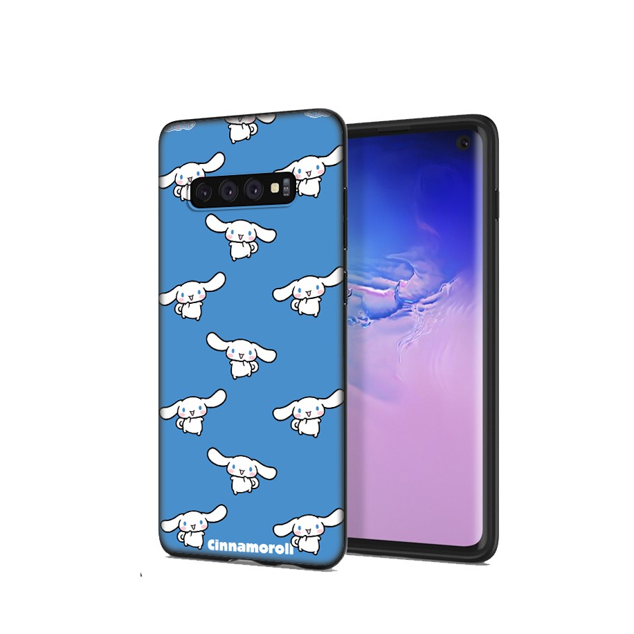 Samsung Galaxy S10 S9 S8 Plus S6 S7 Edge S10+ S9+ S8+ Casing Soft Case 21SF Cinnamoroll Cartoon Cute rabbit mobile phone case