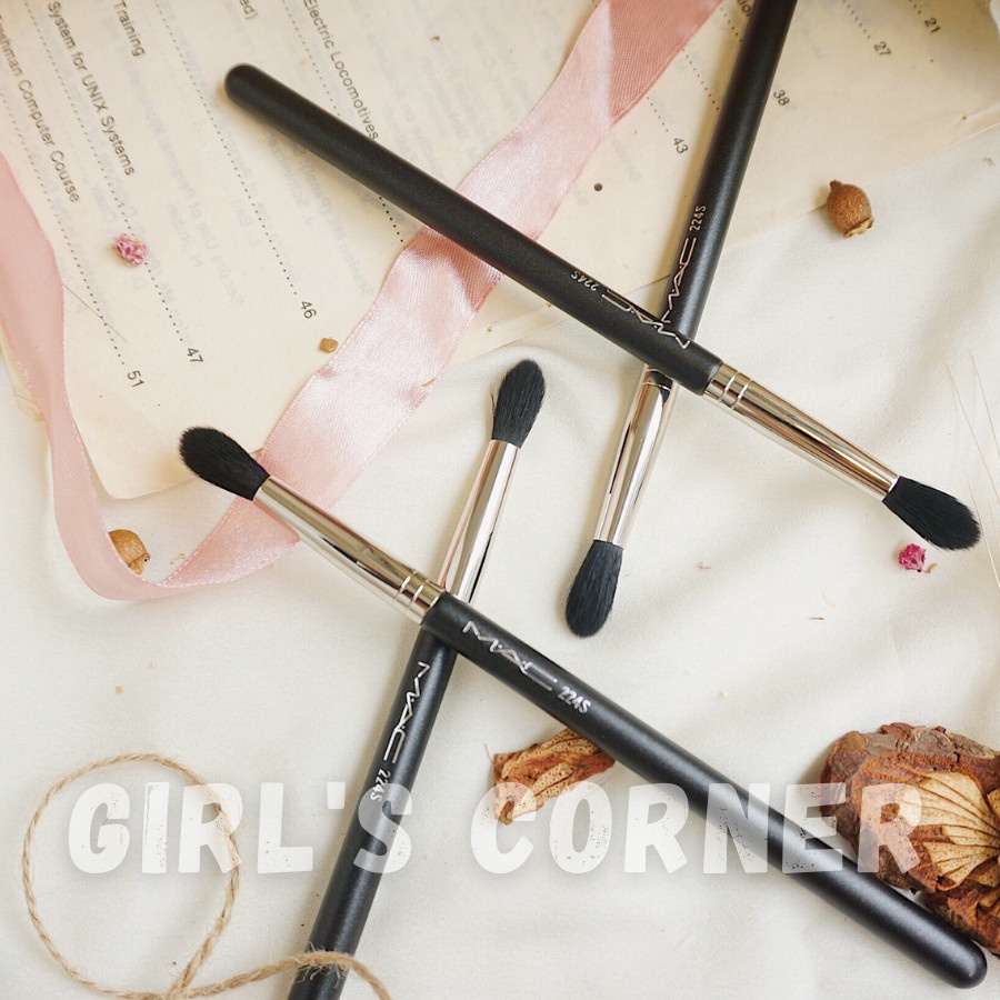 Cọ Tan màu mắt - Cọ trang điểm mắt - cọ tạo hốc mắt - cọ blending mắt - cọ Mac - Cọ M.A.C 224s Tapered Blending