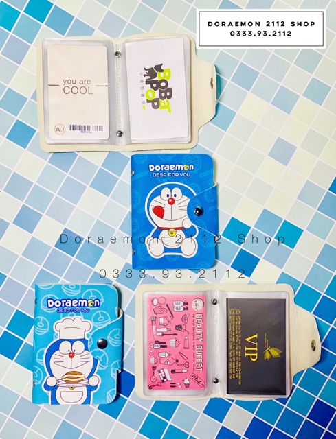 VÍ ĐỰNG THẺ - Ví namecard Doraemon