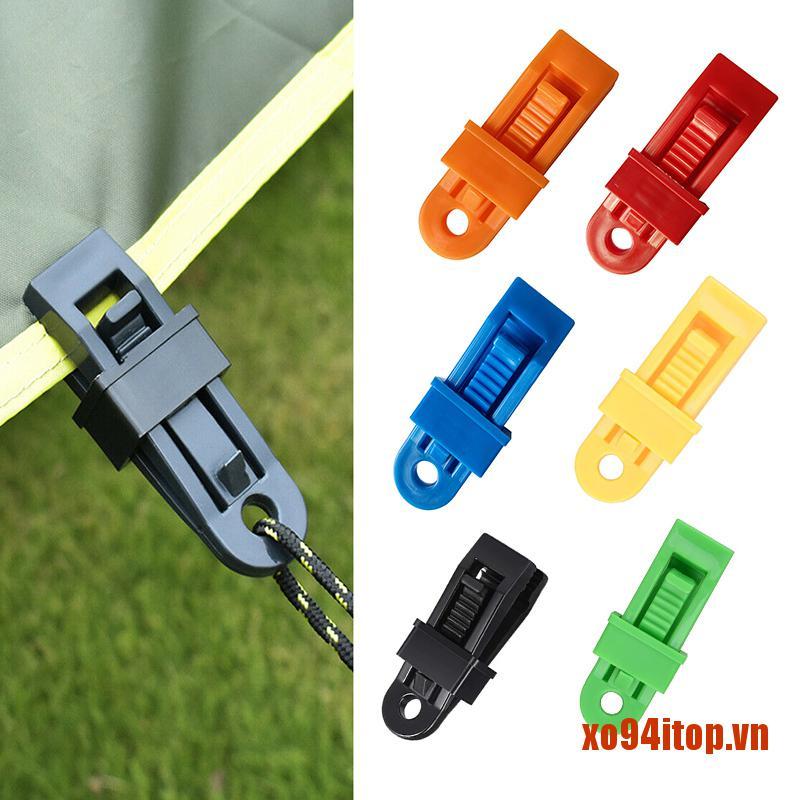 Set 10 Kẹp Lều Trại Chống Gió Tiện Lợi