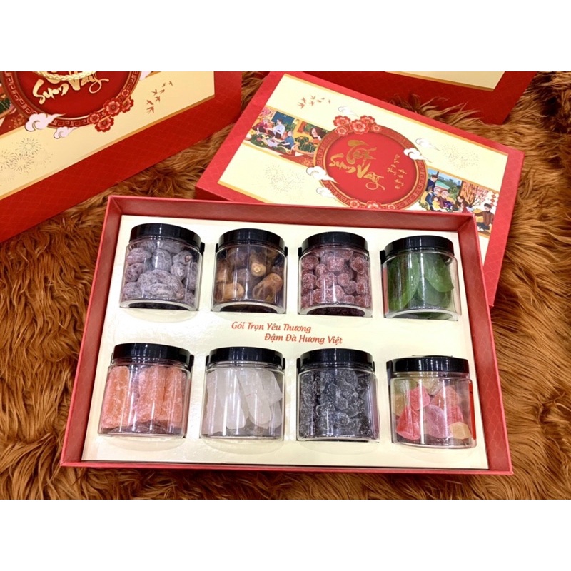 Set quà tết ( Tết Sum Vầy ) - Hộp quà tết 2022 ⚠️Lẻ = Sỉ ⚠️[FREE SHIP]TỪ ĐƠN 50K, [Loại Đặc Biệt] Hàng ngon nhà làm | BigBuy360 - bigbuy360.vn