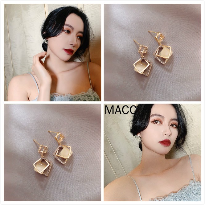 Khuyên tai thời trang phong cách Hàn Quốc