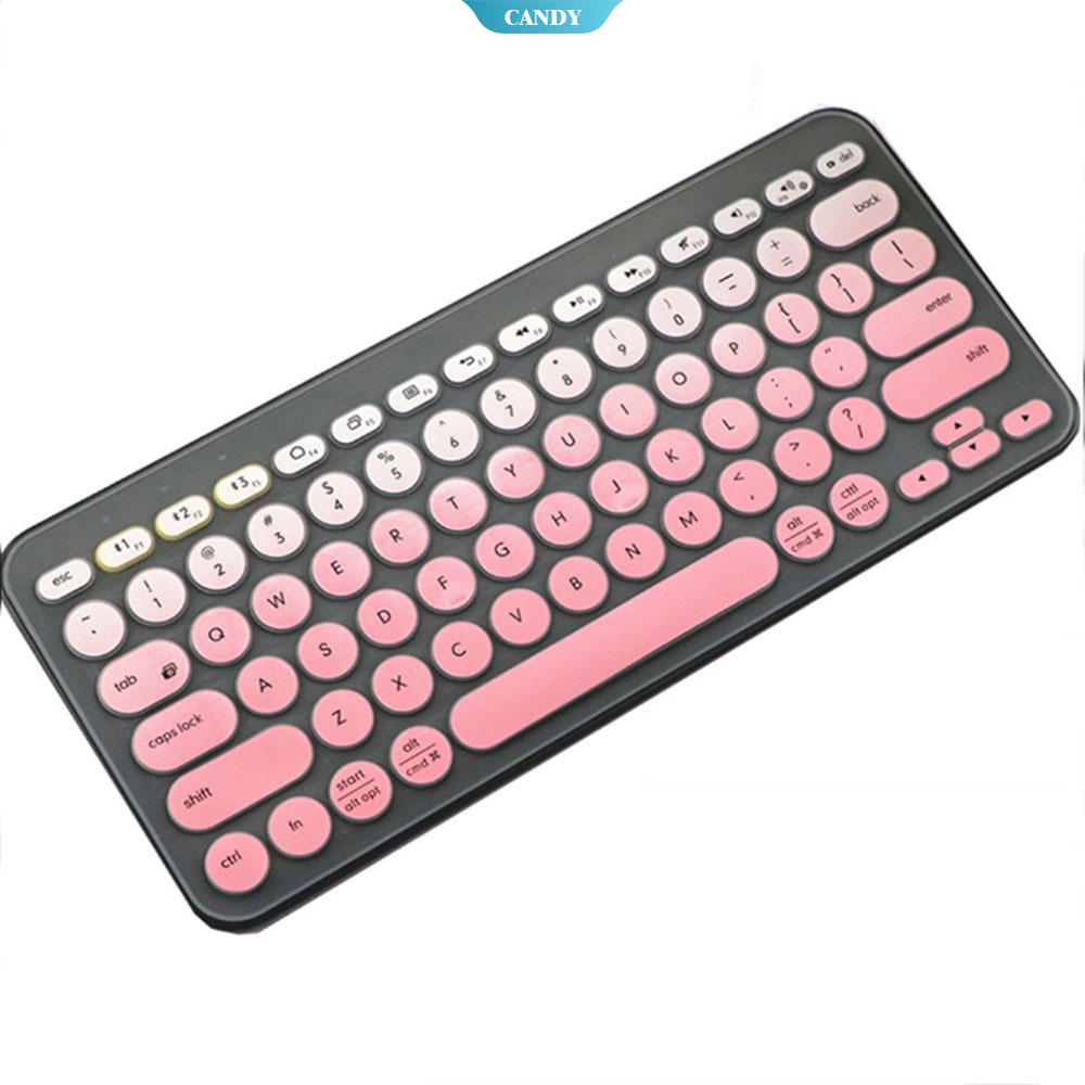 Tấm phủ bảo vệ bàn phím bằng TPU silicone cho bàn phím cơ không dây Logitech K380 nhiều màu lựa chọn