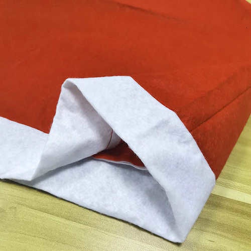1 Tấm Bọc Lưng Ghế Hình Nón Giáng Sinh Kích Thước 60cmX50cm