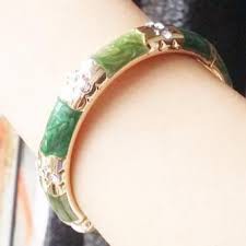 Vòng Tay Nữ Mã Não Xanh Đính Pha Lê