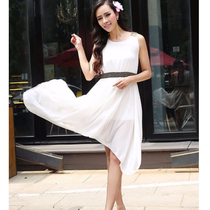 Đầm Xòe Cách Điệu MS298