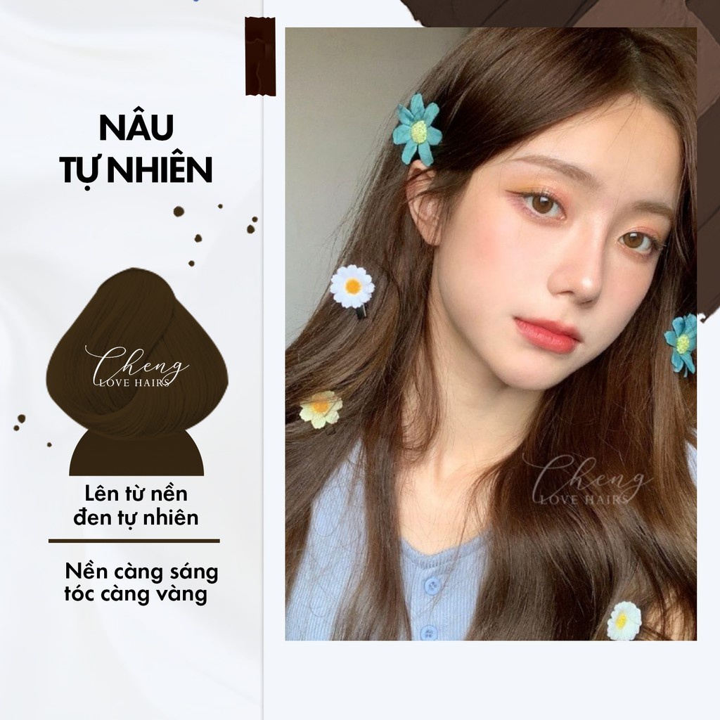 Thuốc nhuộm tóc Nâu tự nhiên