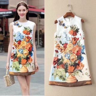 ĐẦM SUÔNG A IN HOA 3D