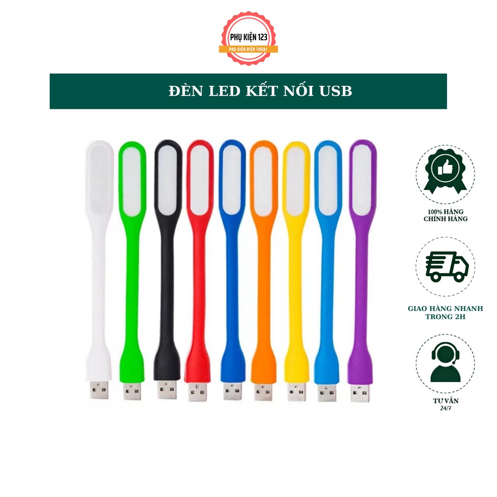 Đèn LED di động USB cho máy tính xách tay sạc dự phòng tiện lợi-Phụ Kiện 123