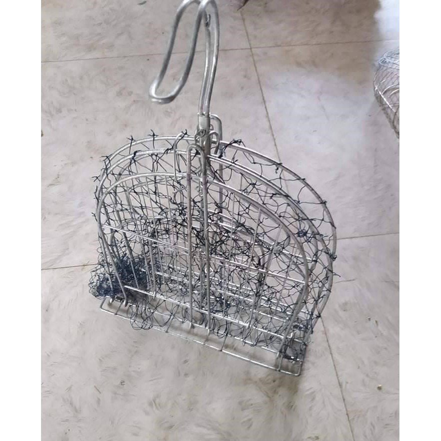 Mẹt bẫy chim treo cây và dưới đất bẫy chòe, chào mào,....