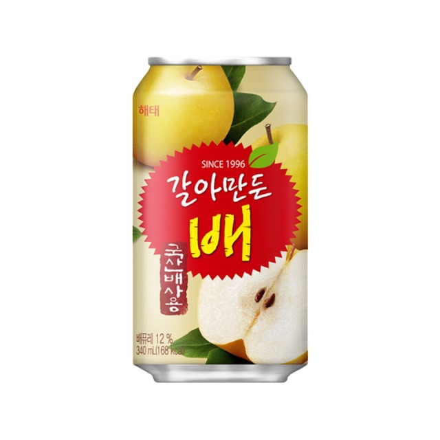 Nước lê hàn quốc 1 lon