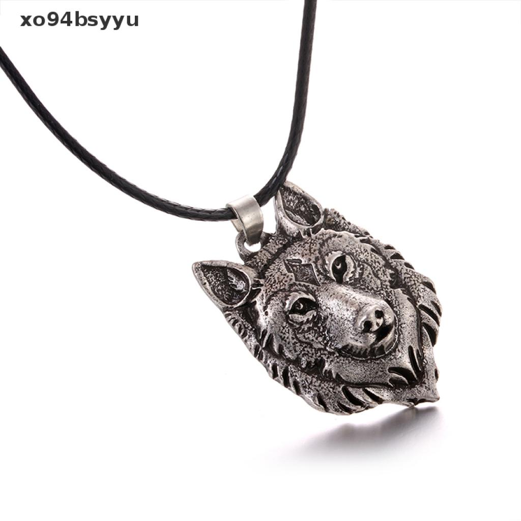 Vòng cổ Mặt Sói Xo94Bsyu Bùa Hộ Mệnh