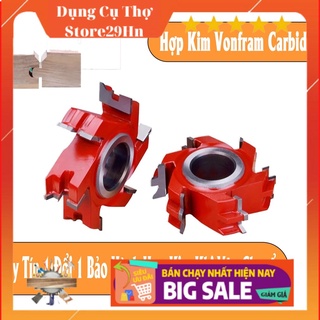 🛠 ✭✭✭ bộ lưỡi phay ghép ván sàn chạy gỗ dày 25mm ✭✭✭