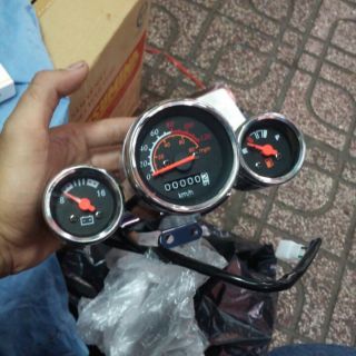 Đồng hồ 3 cái tua báo xăng  Lượm t â n thành