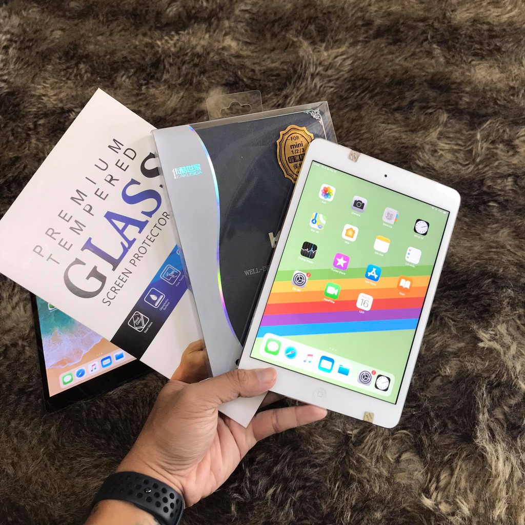 Máy tính bảng ipad mini 2 retina / Tặng kèm đủ phụ kiện / máy quốc tế zin | BigBuy360 - bigbuy360.vn