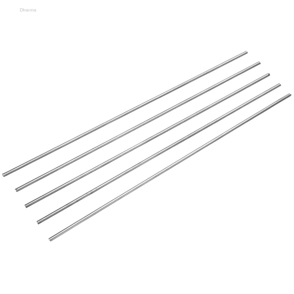 Set 5 Thanh Kim Loại Titan 5 GR5 Kích Thước 3mm * 25cm