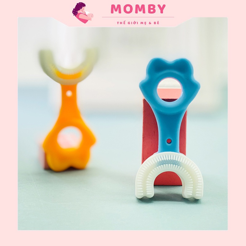 Bàn chải chữ U cho bé, bàn chải đánh răng trẻ em