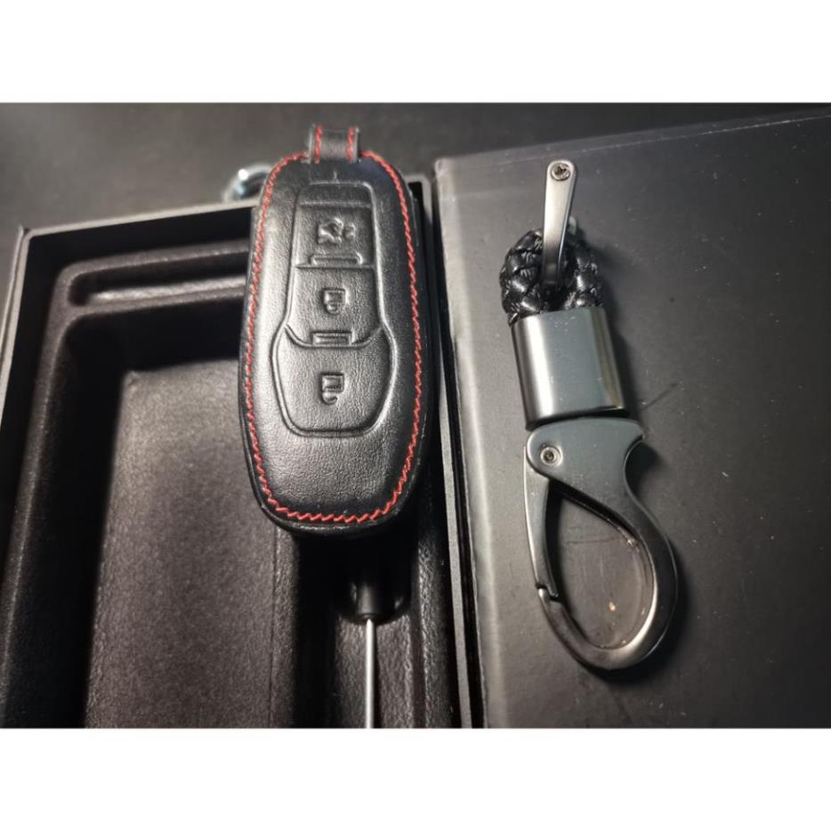 Bao da ốp chìa khóa, Ốp chìa khóa carbon cho xe ô tô FORD BT50 EVEREST ESCAPE FOCUS Fiesta ECOSPORT