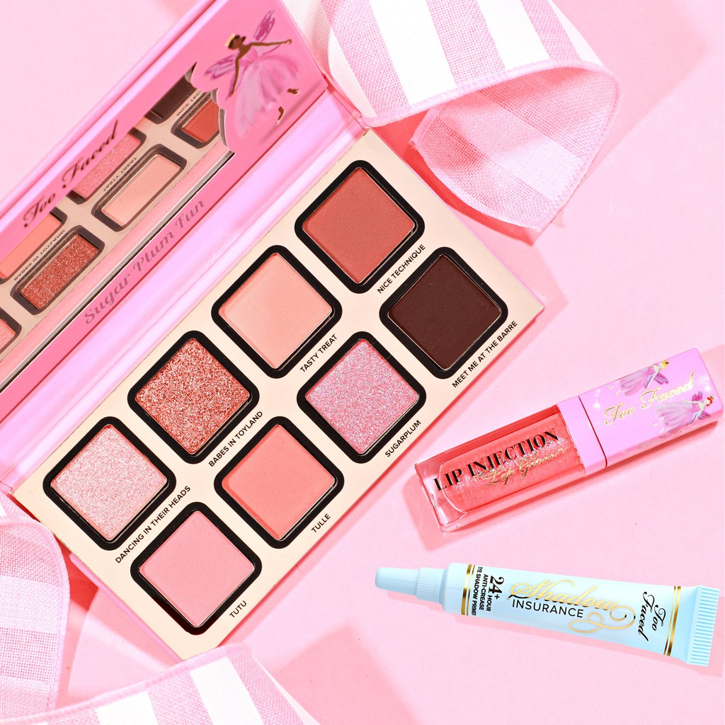 Too Faced - Set trang điểm 3 món Too Faced Sugar Plum Fun Limited Edition Makeup Collection