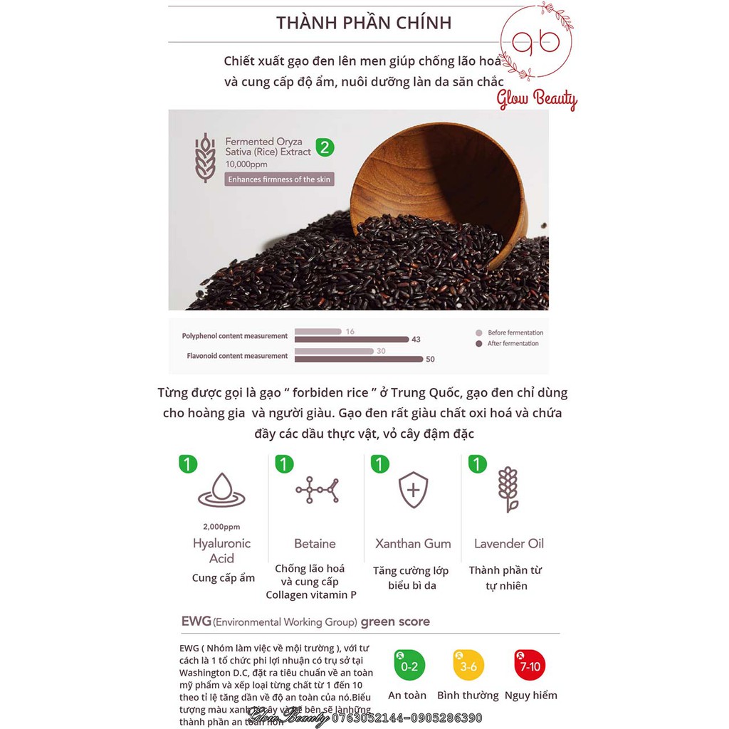 Tinh chất dưỡng ẩm phục hồi Haruharu Wonder WONDER Black Rice Hyaluronic Essence 50ml