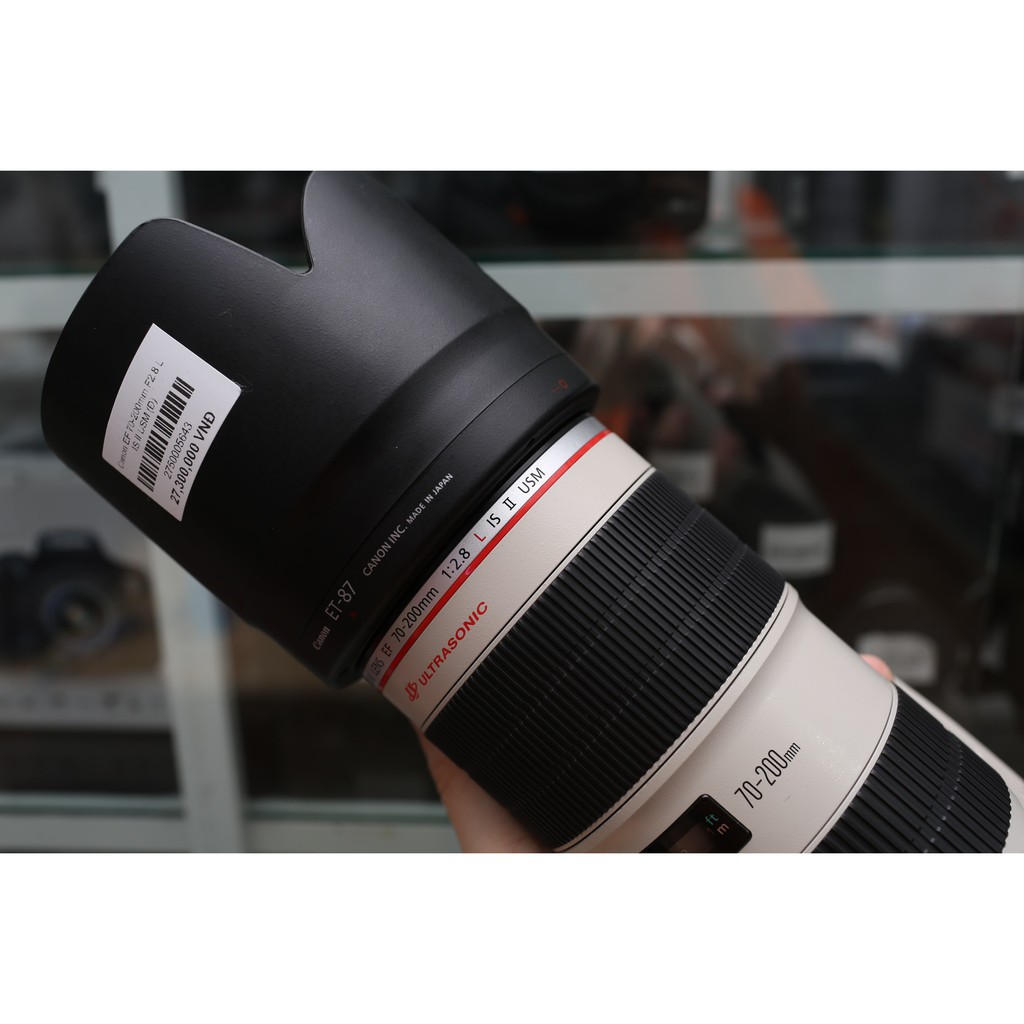 CANON EF 70-200mm F2.8 L IS II USM - ÔNG KÍNH TELE CHÂN DUNG ĐA DỤNG CHO CANON
