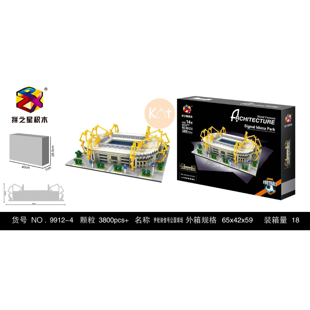 Đồ chơi xếp hình | Miniblock | Nanoblock 🍀Building - Sz XXL - 3900 PCS+ 🍀